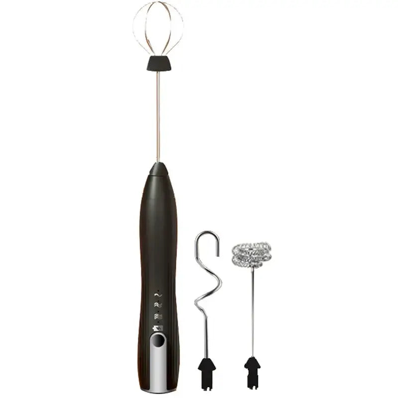 Handheld Electric Milk Frother and Coffee Whisk Mixer by All Mart Bristol Ltd