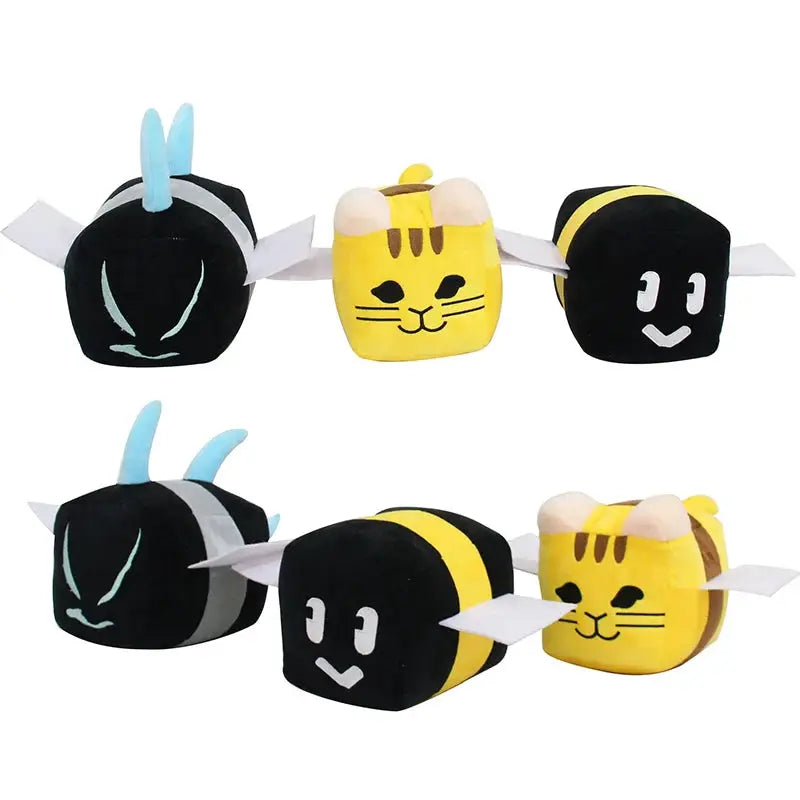 20cm Pet Simulator Bee Swarm Simulator Plush Toys Doll Cute Bee Swarm Plush Soft Stuffed Animals Toys Gifts for Children Kids by All Mart Bristol Ltd