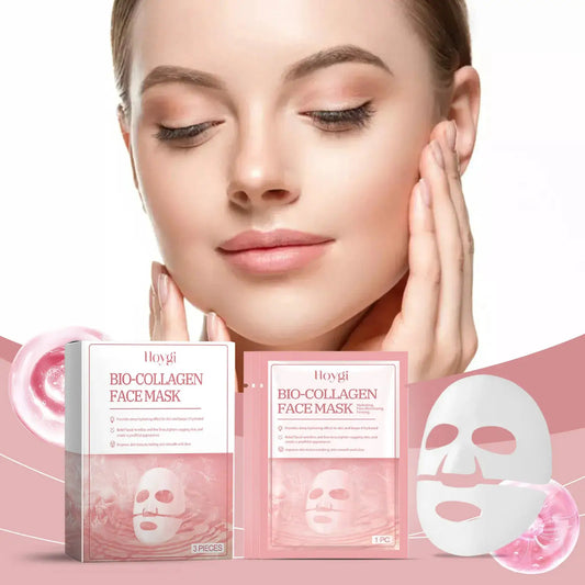 Bio-Collagen Real Deep Mask Hydrolyzed Collagen Soluble Rejuvenation Pore Shrinking Brightening Refresh Moisturizing Sheet Mask by All Mart Bristol Ltd