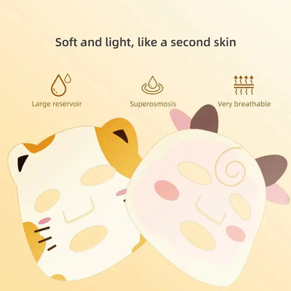 Animal Children's Sheet Mask Skincare Beauty Kids Spa Moisturize Face Masks For Birthday Party Gifts facial mask by All Mart Bristol Ltd