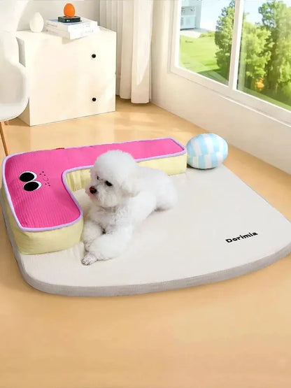 Dog Kennel All Year Round, Removable and Washable Dog Mat, Dog Bed Floor Mat, Summer Sleeping Mat, Summer Cat Sleeping Pet Bed by All Mart Bristol Ltd