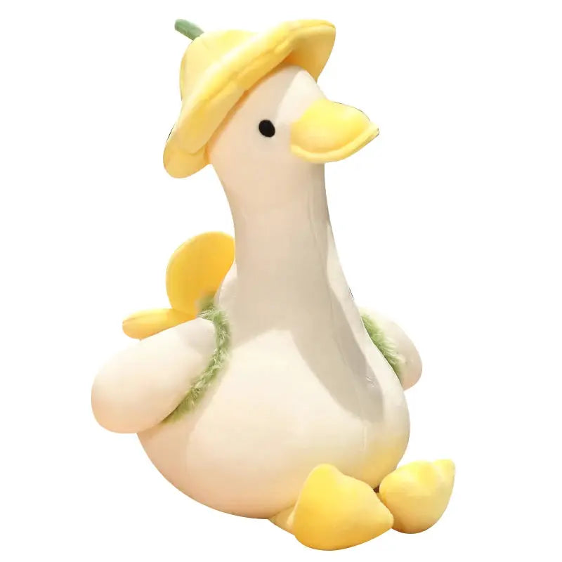 Lovely Duck Doll Flower Duck Plush Toy Stuffed Animal Plush Toy Best Gift Kawaii Plushie Toy Simulation Funny Doll by All Mart Bristol Ltd