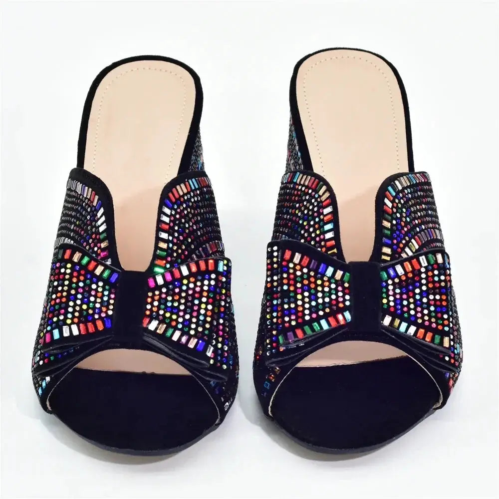 2026 Italian Elegant Women Party Pumps Decorated with Rhinestone Plus Size Women Shoes 43 High Heels Women Pumps Platform Heels by All Mart Bristol Ltd