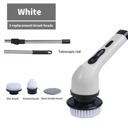 Wireless Electric Cleaning Brush Bathroom Window Kitchen Automotive Multifunctional Household Rotating Cleaning Machine by All Mart Bristol Ltd