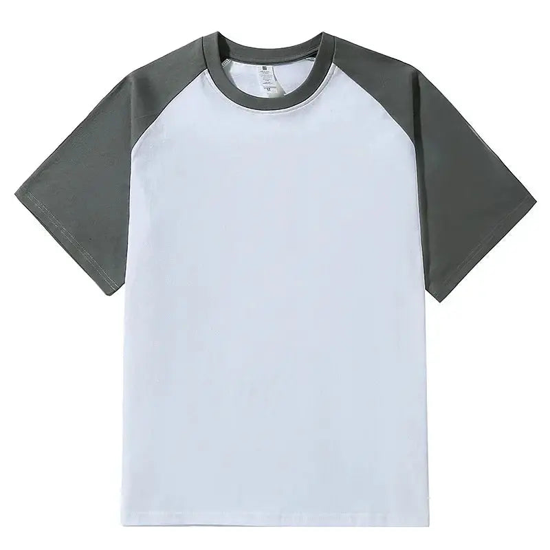 Brand New 220g Men's T-shirts Heavy-Duty Pure Cotton Shoulder-Plugged Short-Sleeved Men T Shirt Color Bottoming Man Tee Shirt by All Mart Bristol Ltd
