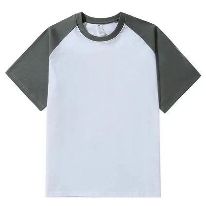 Brand New 220g Men's T-shirts Heavy-Duty Pure Cotton Shoulder-Plugged Short-Sleeved Men T Shirt Color Bottoming Man Tee Shirt by All Mart Bristol Ltd