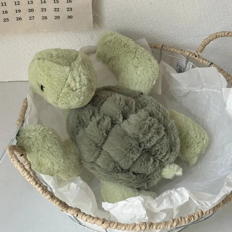 Realistic Tortoise Plush Toys Sea Turtle Soft Cute Animal Doll Stuffed Keyring Car Bag Children Gift by All Mart Bristol Ltd