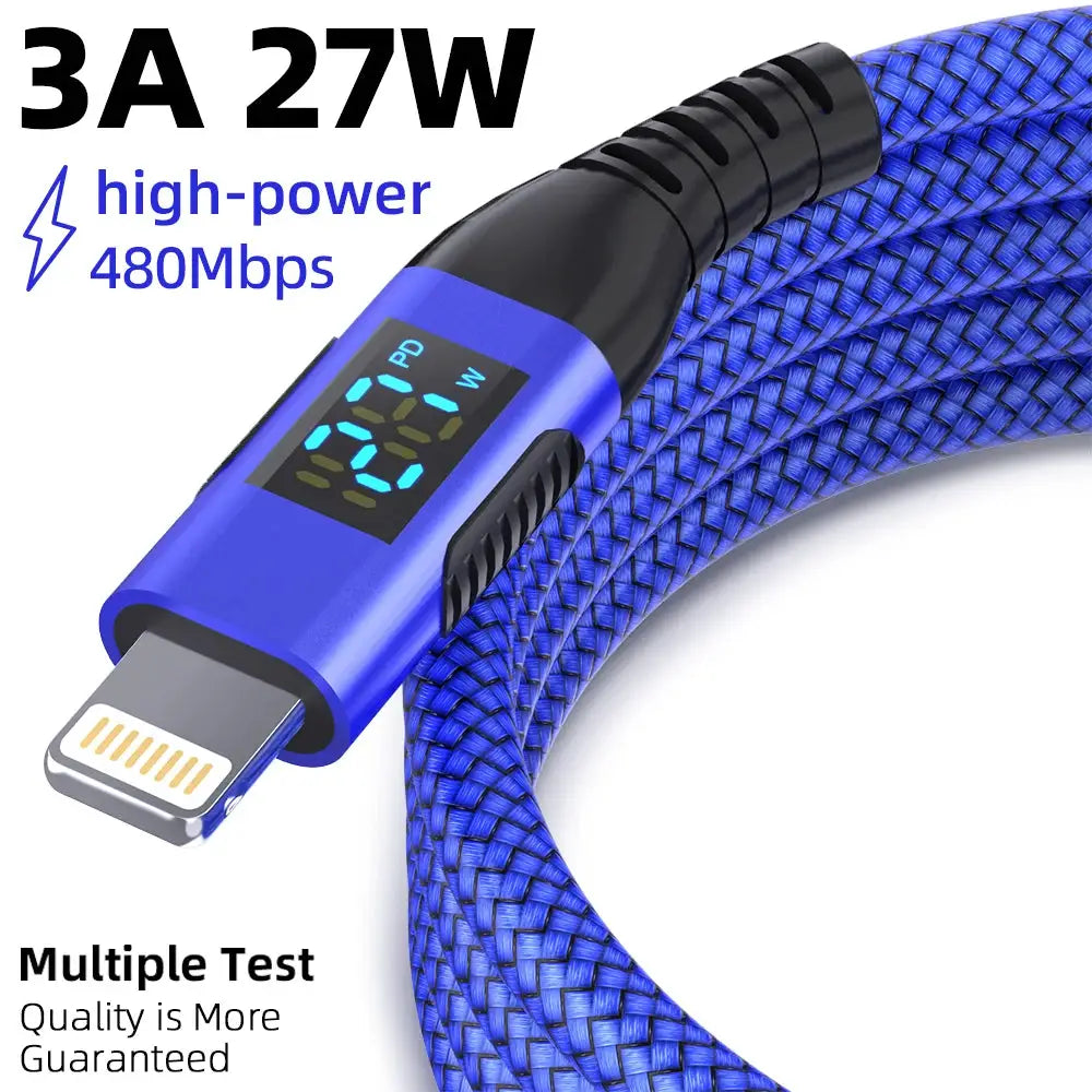 LAIHONEN USBC to Lightning for iPhone Charger Cable10FT Heavy Duty Lightning CableNylon Braided Fast Charging for iPhone14 13 12 by All Mart Bristol Ltd
