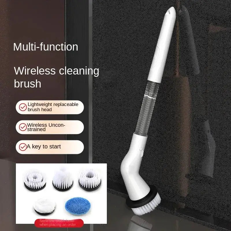 New Style Electric Cleaning Brush 5 in 1 Electric Multi-functional Home USB Automatic Cleaning Brush for Kitchen & Bathroom by All Mart Bristol Ltd