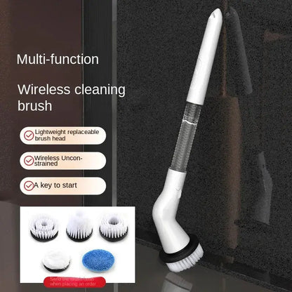 New Style Electric Cleaning Brush 5 in 1 Electric Multi-functional Home USB Automatic Cleaning Brush for Kitchen & Bathroom by All Mart Bristol Ltd