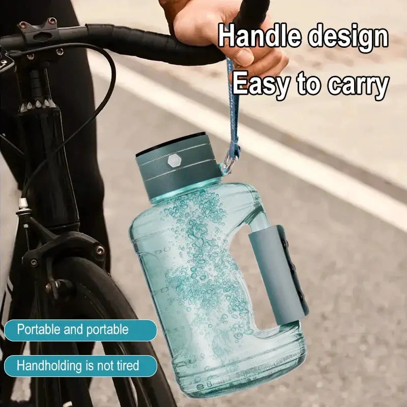 Hydrogen-Rich Water Container Portable Hydrogen Water Bottle Gym Sports Fitness Hydrogen-Rich Sports Bottle Water Kettle 1.5L by All Mart Bristol Ltd