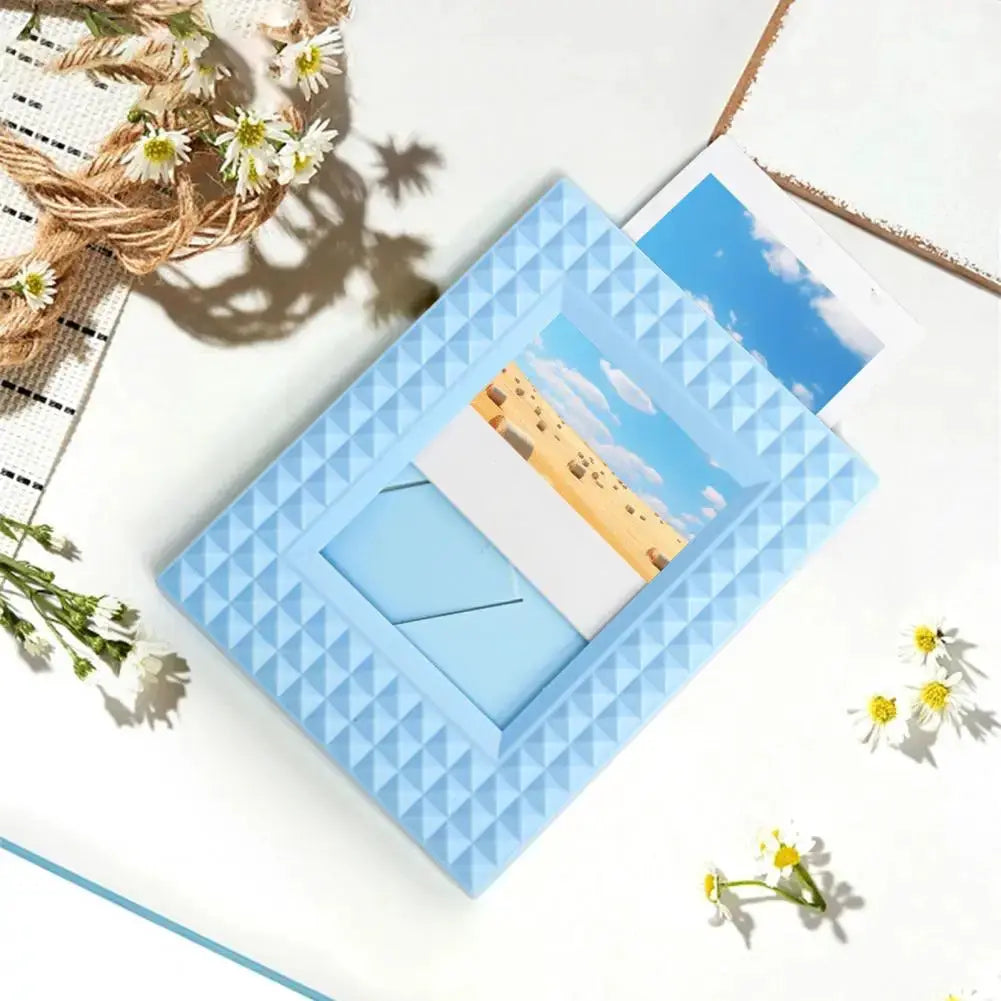 3 Inch for Polaroid Instax Mini Photo Frame Desktop Decor Decorative Photocard Holder Vertical Photo Stand Frame by All Mart Bristol Ltd