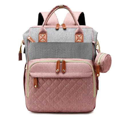 USB Mummy Bag Diaper Bag Backpack Waterproof Mommy Travel Nappy Bag For Baby Care Maternity Stroller Bag Colorful Large Capacity by All Mart Bristol Ltd