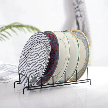 Rack Shelf Stand Multi Layer Space Saving Rustproof Cutting Board Practical Kitchen Organizer Pot Lid Holder Iron Art For Home by All Mart Bristol Ltd