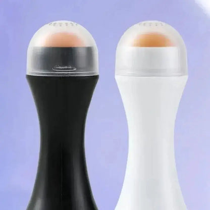 Volcanic Oil-Absorbing Face Roller - Portable Reusable Oil Blotting Tool, Natural Lava Stone for Shine Control & Matte Skin, Mak by All Mart Bristol Ltd