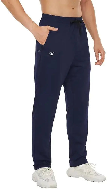 Men Sweatpants Running Sport Pants Drawstring Lightweight Solid Joggers Sport Streetwear Casual Breathable Trousers Tracksuit by All Mart Bristol Ltd