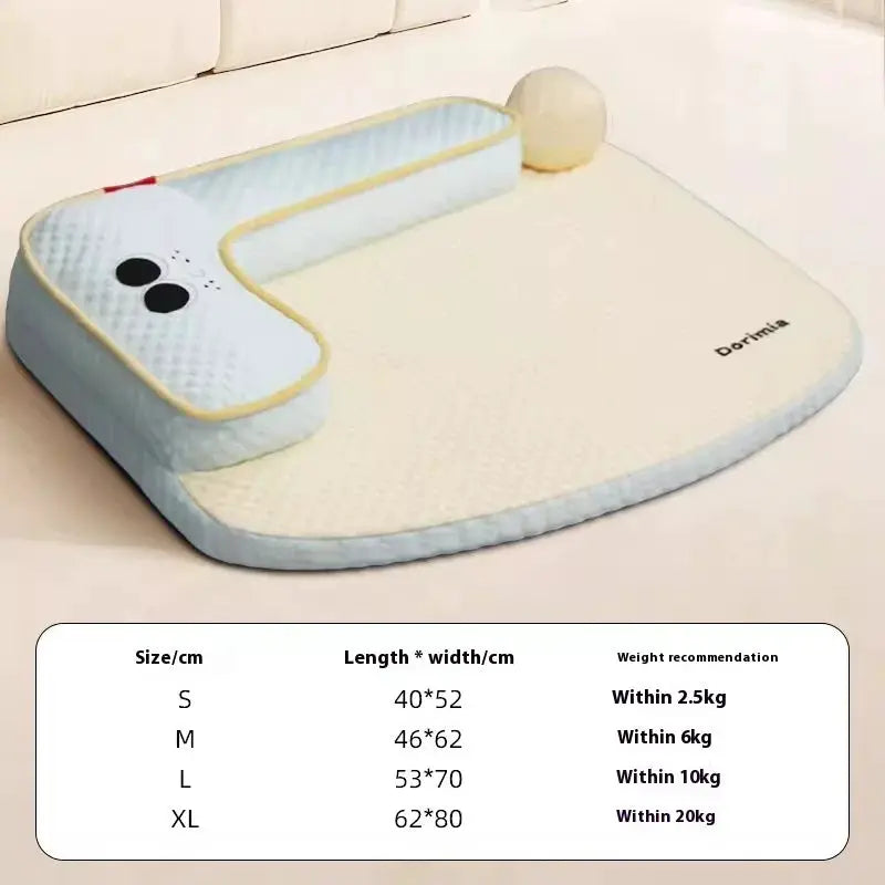 Dog Kennel All Year Round, Removable and Washable Dog Mat, Dog Bed Floor Mat, Summer Sleeping Mat, Summer Cat Sleeping Pet Bed by All Mart Bristol Ltd