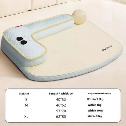 Dog Kennel All Year Round, Removable and Washable Dog Mat, Dog Bed Floor Mat, Summer Sleeping Mat, Summer Cat Sleeping Pet Bed by All Mart Bristol Ltd