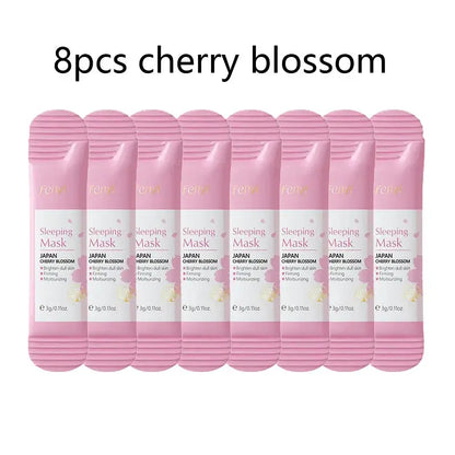 8pcs LAIKOU Moisturizing Facial Mask Hydrating Sleeping Face Sheet Masks Face Mask Beauty Korean Skin Care Products by All Mart Bristol Ltd