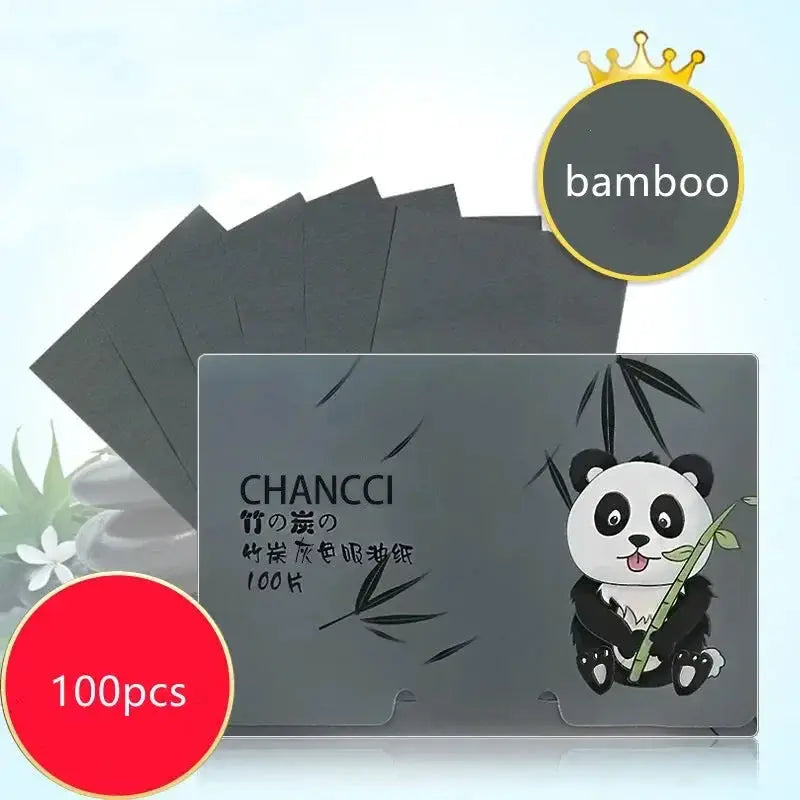 100Pcs/box Face Oil Blotting Paper Protable Matting Face Wipes Facial Cleanser Oil Control Oil-absorbing Face Cleaning Tools New by All Mart Bristol Ltd