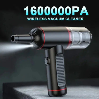 New 1600000Pa 5 in1 Wireless Automobile Vacuum Cleaner Portable Robot Vacuum Cleaner Handheld Mini For Car Home Appliance by All Mart Bristol Ltd