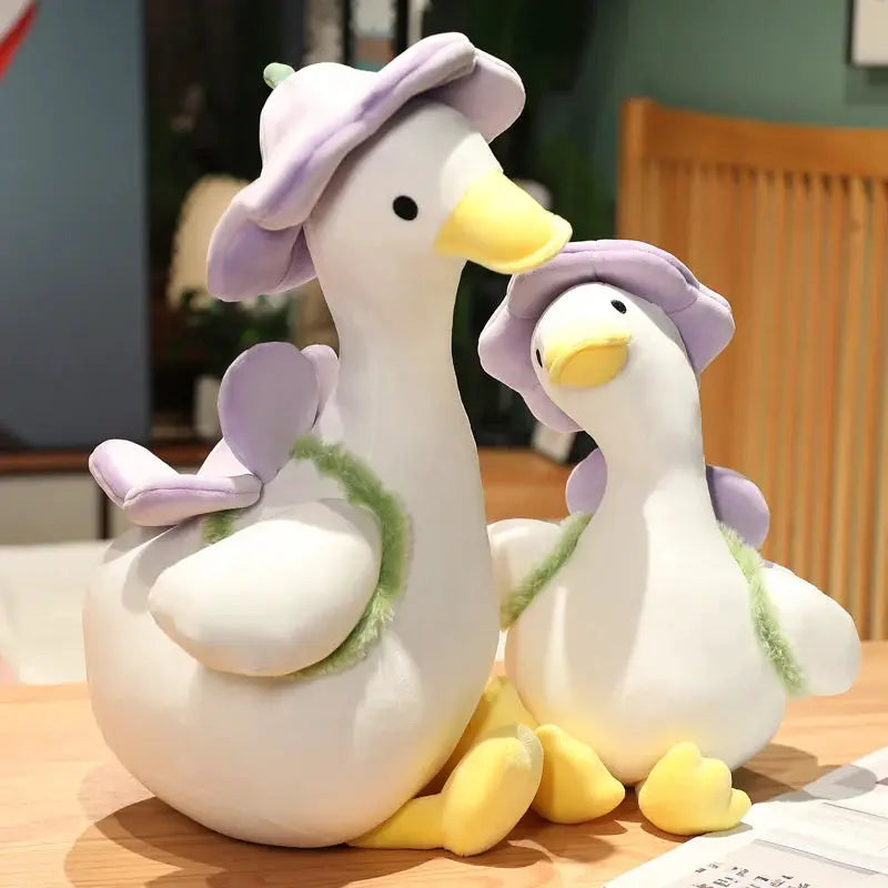 Lovely Duck Doll Flower Duck Plush Toy Stuffed Animal Plush Toy Best Gift Kawaii Plushie Toy Simulation Funny Doll by All Mart Bristol Ltd