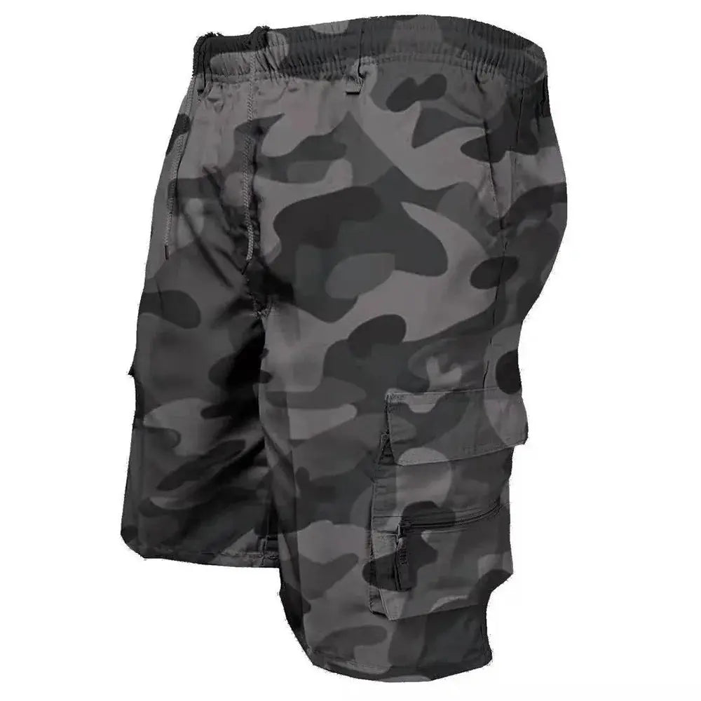 Men's Cargo Shorts Big Pocket Short trousers summer Male Camouflage Shorts Fashion Casual Sport Slacks Cargo jogging Short Pants by All Mart Bristol Ltd