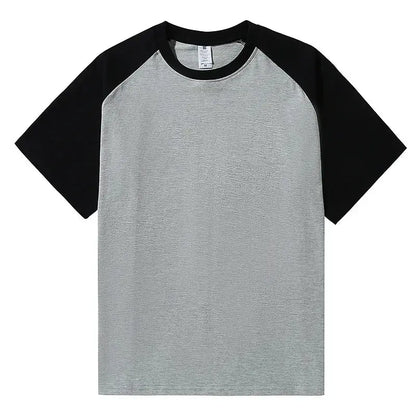 Brand New 220g Men's T-shirts Heavy-Duty Pure Cotton Shoulder-Plugged Short-Sleeved Men T Shirt Color Bottoming Man Tee Shirt by All Mart Bristol Ltd