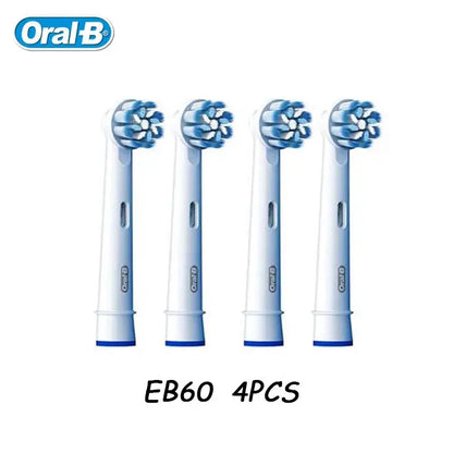 Original Oral B Replacement Brush Heads for Oral-B Rotating Electric Toothbrush Genuine Teeth Whitening Soft Bristle Refills by All Mart Bristol Ltd