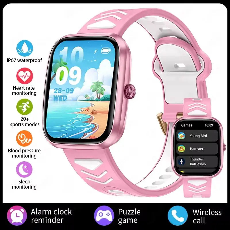 New Kids Smart Watch Child HD Touch Screen Games Smartwatch Music Watch Boy Girl Gift Children Smartwatch For IOS Android by All Mart Bristol Ltd