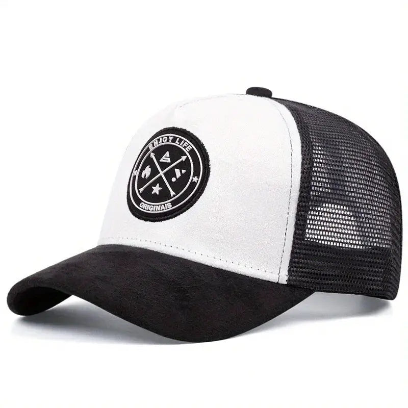 Hot Sale Unisex Cap ENJOY LIFE Letter Patch Baseball Caps Men Women Trucker Hat by All Mart Bristol Ltd