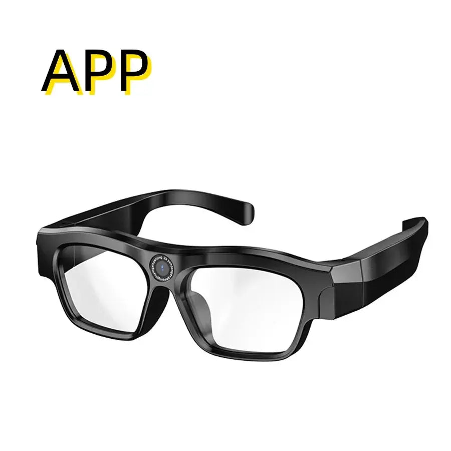 Video glasses with APP application, 4K high-definition wifi glasses recorder, mini sports glasses camera, polarized sunglasses by All Mart Bristol Ltd