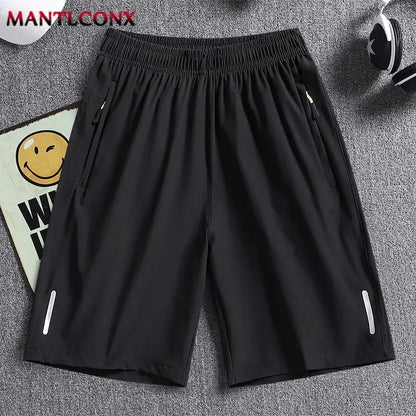 Summer Men's Sport Shorts Cool Sportswear Running Shorts Casual Bottoms Gym Fitness Training Jogging Short Pants Men Black Gray by All Mart Bristol Ltd