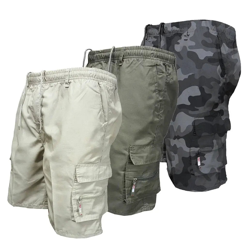 Men's Cargo Shorts Big Pocket Short trousers summer Male Camouflage Shorts Fashion Casual Sport Slacks Cargo jogging Short Pants by All Mart Bristol Ltd