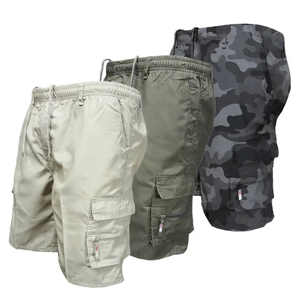Men's Cargo Shorts Big Pocket Short trousers summer Male Camouflage Shorts Fashion Casual Sport Slacks Cargo jogging Short Pants by All Mart Bristol Ltd
