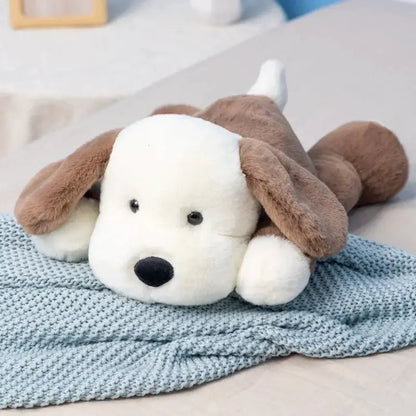 30cm Cut Lying Dog Plush Toys Pillow Stuffed Animal Comfort Soft Dolls Kids Birthday Gift Cartoon Anime Toy Christmas by All Mart Bristol Ltd