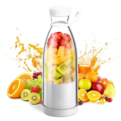 Portable Blender Juicer Bottle Mixer Electric USB Charge Mini Fruit Milk Mixers Juicer Cup Blender Milkshake Juice Maker Machine by All Mart Bristol Ltd