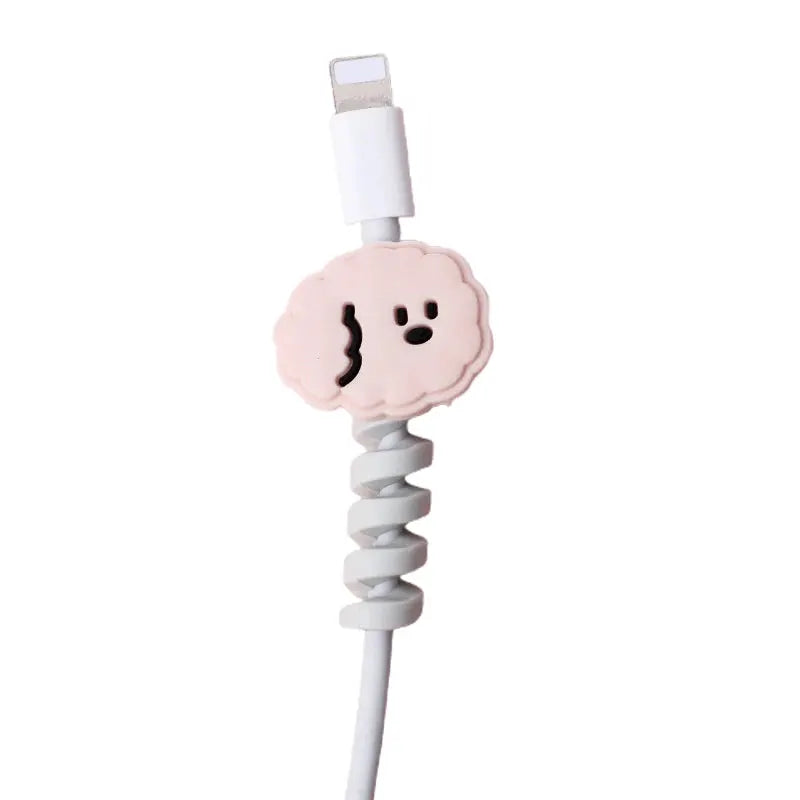 Cute Cable Protector Bites Wire Cable Organizer Winder Saver USB Charging Cable Data Line Earphones Cord Protector Cover by All Mart Bristol Ltd