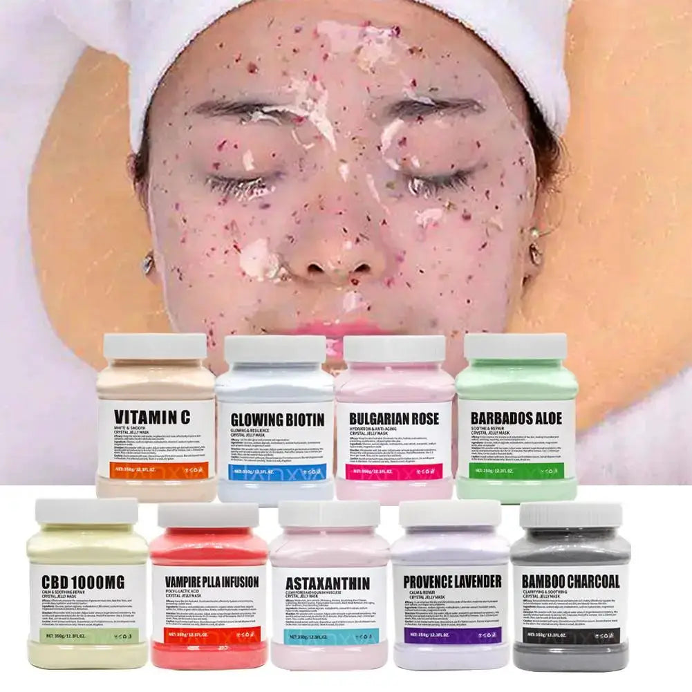 Jelly Mask for Facial Professional Rose Smooth Face Mask Skin Care, Hydrated Nourished Hydro Jelly Mask Powder,Gel Peel Off MasK by All Mart Bristol Ltd