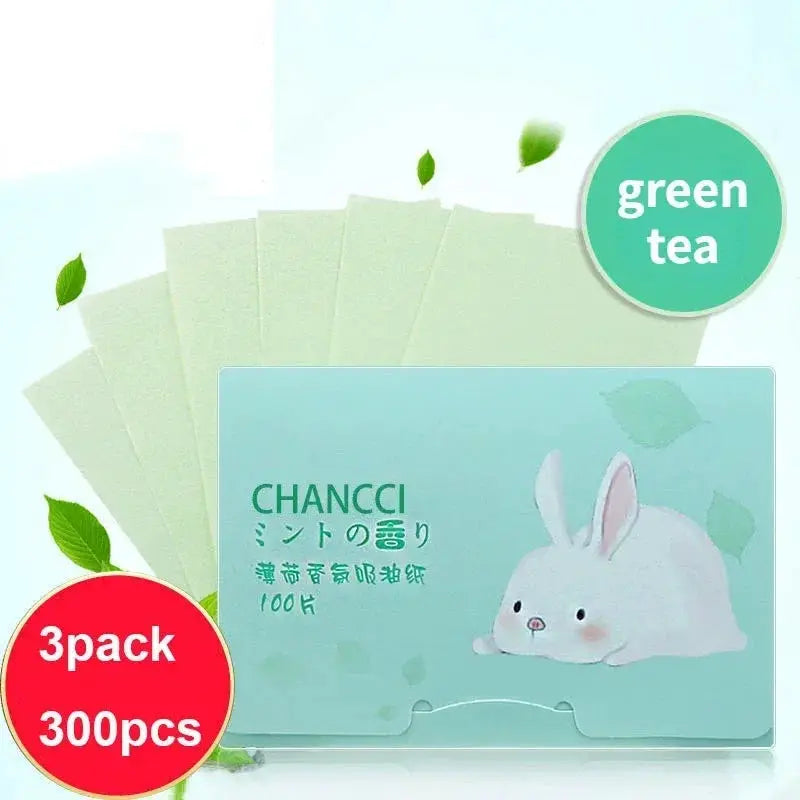 5 Box Matte Face Wipes Oil Control Oil-absorbing Face Cleaning Beauty Makeup Tools Accessories Facial Oil Blotting Sheets Paper by All Mart Bristol Ltd