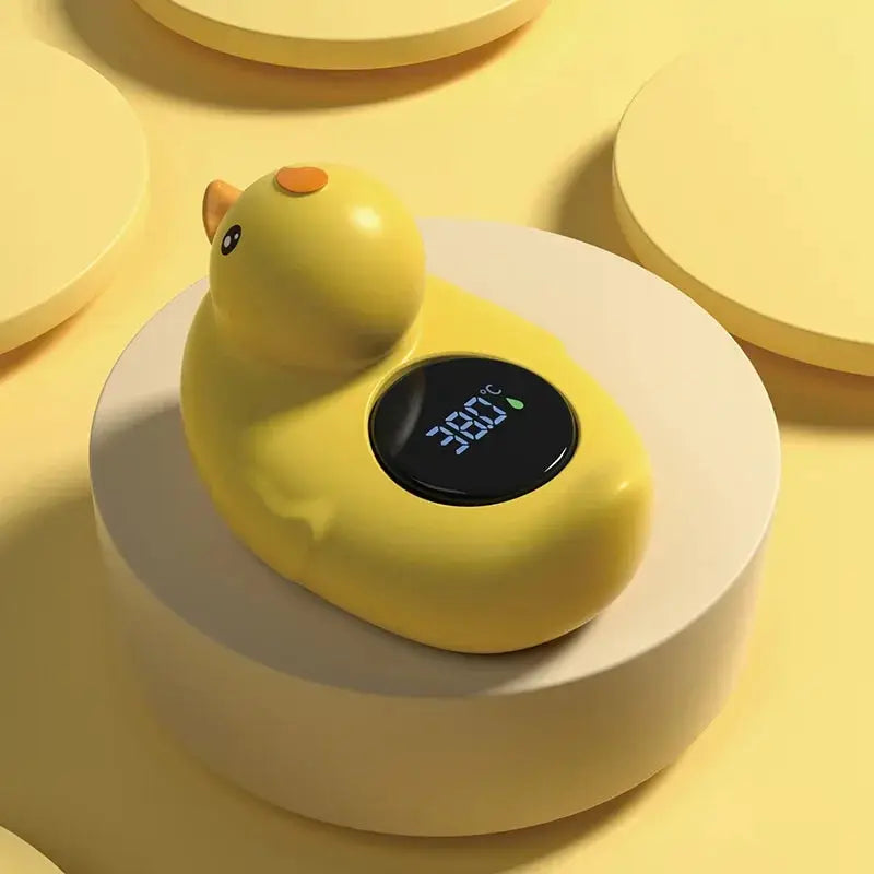 Little Yellow Duck Thermometer Baby Bathtub Shower Water Thermometer Baby Safe Temperature Sensor Floating Waterproof Baby by All Mart Bristol Ltd