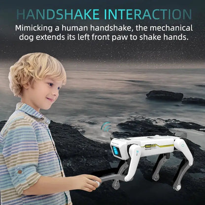 Teeggi Electric RC Intelligent Robot Dog Multifunction RC Mechanical Dog with turret Educational Toy Bionic Smart Robot Toy Gift by All Mart Bristol Ltd