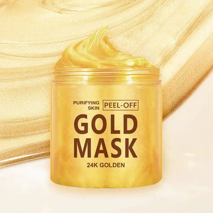 200g KOEC Gold Purifying Peel-Off Facial Mask Deep Clean Nourishing Oil-Control Smoothing Aloe Vera Extract Collagen Niacinamide by All Mart Bristol Ltd
