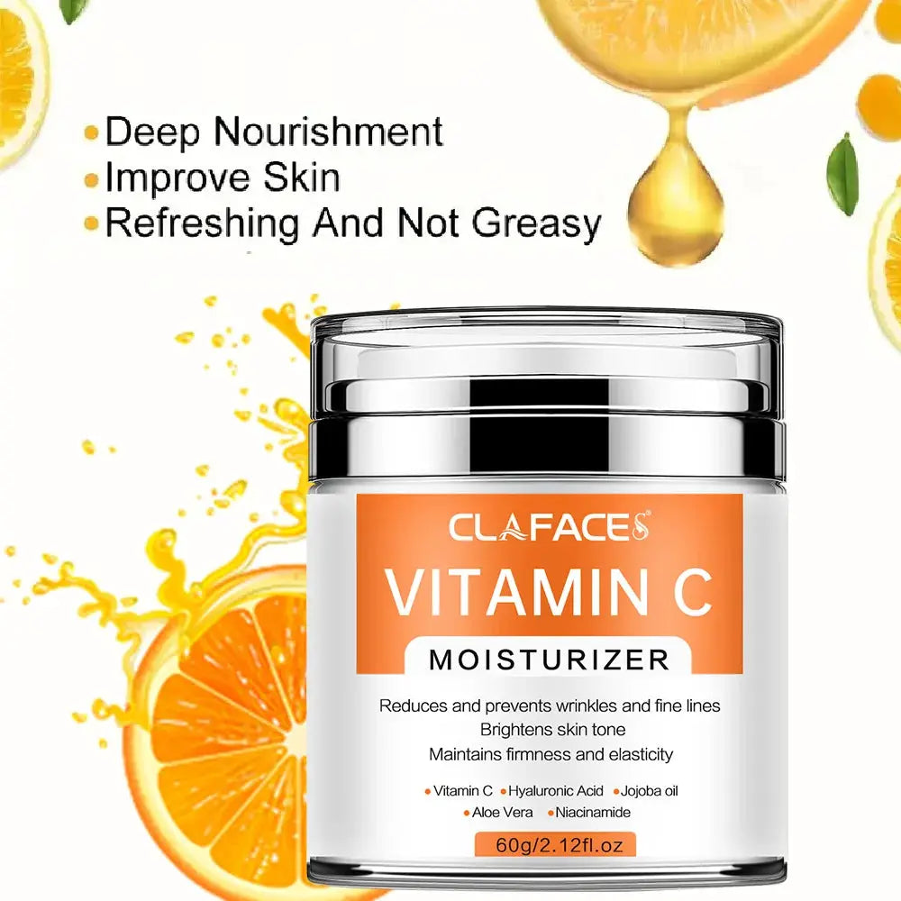 Retinol Face Cream Anti-wrinkle Anti-aging Moisturizing Hyaluronic Acid Vitamin C Facial Cream Skincare Face Whitening Creams by All Mart Bristol Ltd