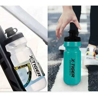 X-TIGER Bicycle Bottle MTB Road Bike Water Bottle Outdoor Sports Plastic Portable Large Capacity Drink Cycling Water Bottle by All Mart Bristol Ltd