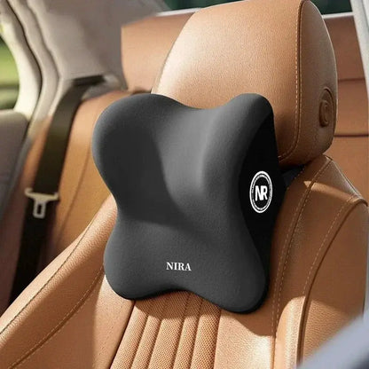 Memory Foam Car Universal Headrest Lumbar Cushion Back Cushion Lumbar Pillow Car Comfort Neck Pillow Car General Accessories by All Mart Bristol Ltd