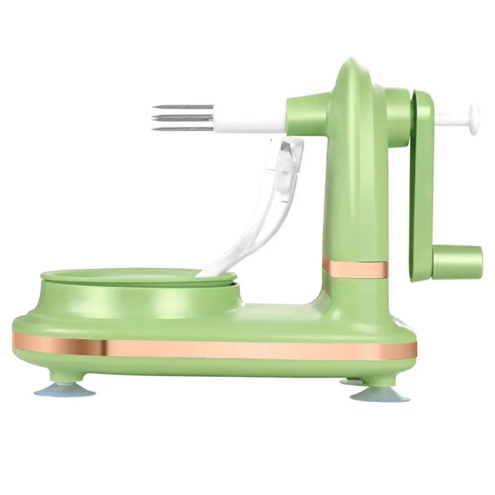 Manual Hand Crank Rotating Fruit Peeler and Slicer by All Mart Bristol Ltd