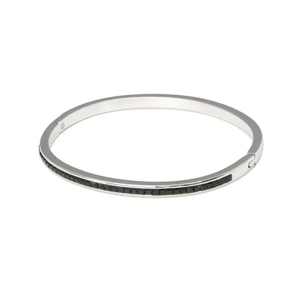 CARLIDANA Luxury Colorful Orange Enamel Bangles Bracelets for Women Party Gift Fashion Bangles Original Stainless Steel Jewelry by All Mart Bristol Ltd