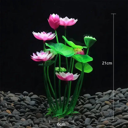 Fish Tank Water Plant Decoration Aquarium Decor Aquatic Plants Underwater Plastic Artificial Grass Accessories Pet Supplies Home by All Mart Bristol Ltd