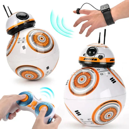 RC Robot 2.4G Radio Remote Control With Sound Watch Gesture Induction Sensor Intelligent Robot Car Model Kid Electronic Toy Gift by All Mart Bristol Ltd